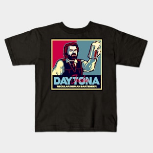 Jackie Daytona- Regular Human Bartender Kids T-Shirt